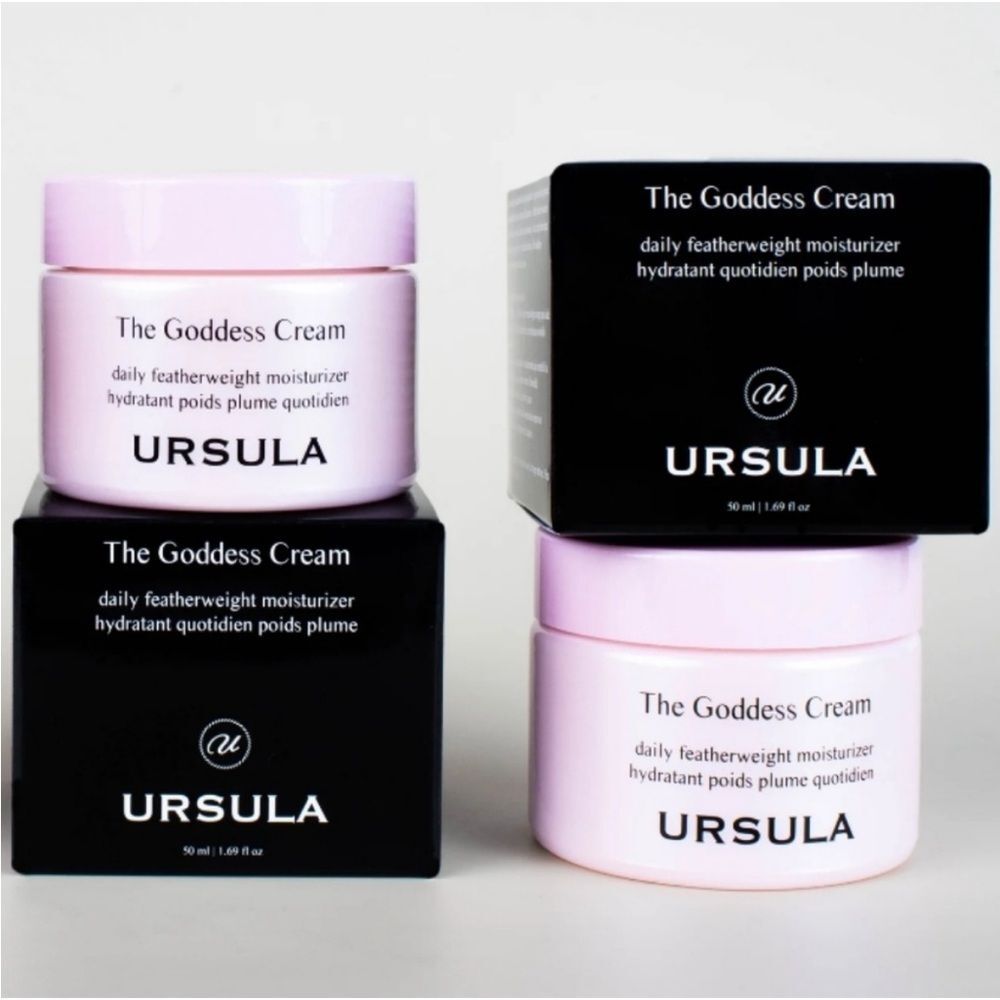 NIB Lot of 2 URSULA “The Goddess Cream” Daily Featherweight Moisturizer